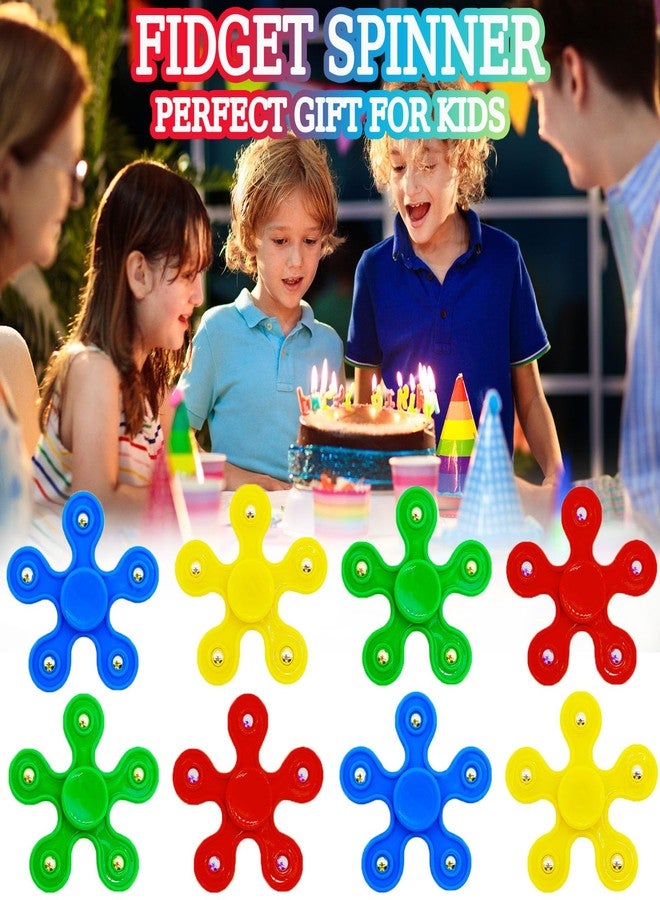 TGIQROVE 32PCS High Speed Fidget Spinners Bulk - Quiet Bearing Stress Relief Toys for Kids & Adults, Party Favors, Classroom Prizes, Birthday Goodie Bag Fillers & Stocking Stuffers - Image 5